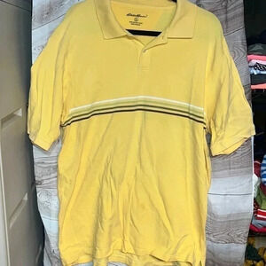 EDDIE BAUER men’s polo shirt size large